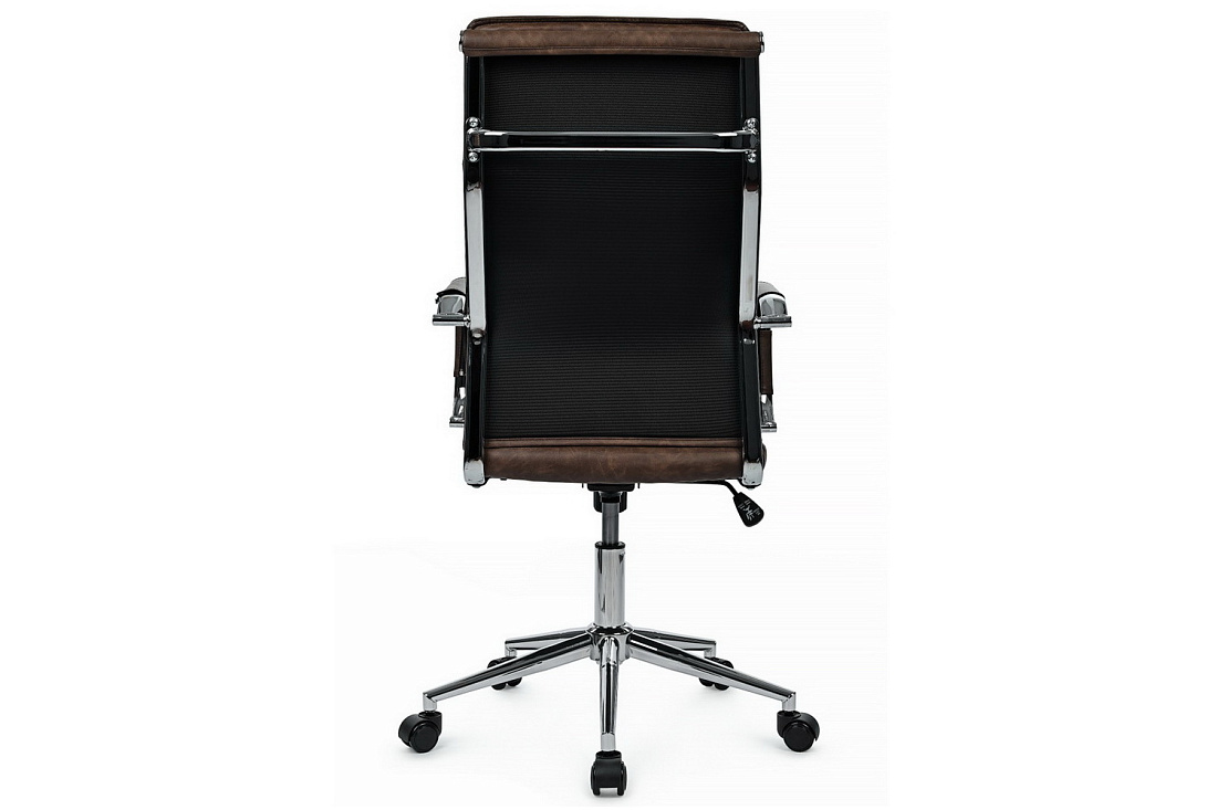 кресло руководителя rv chair dil 6018h коричневая экокожа фото